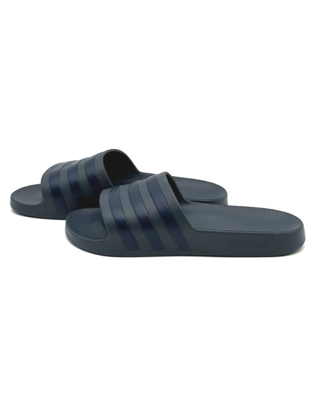 New adidas Adilette Aqua Slides Sandals Footwear Slippers Sportwear Dark Blue